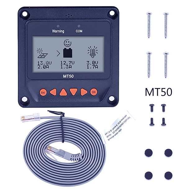 MT50 - Programador e Medidor de Controlador de Carga Solar EPEVER