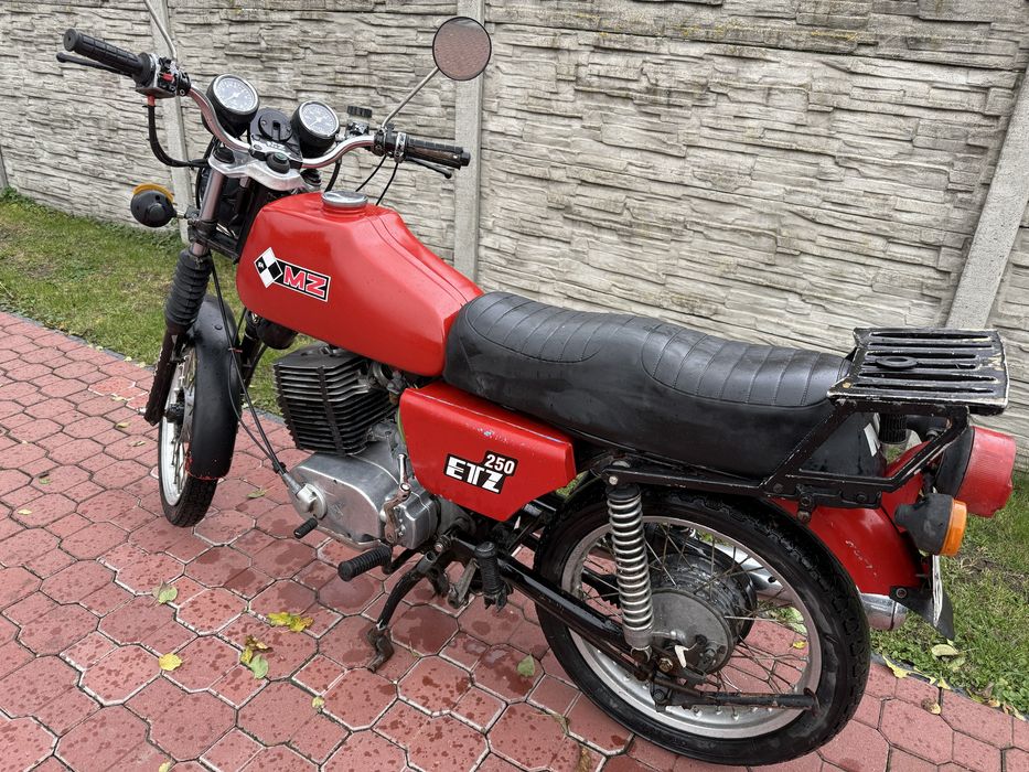 Mz Etz 250 Kompletna! do renowacji dokumenty!