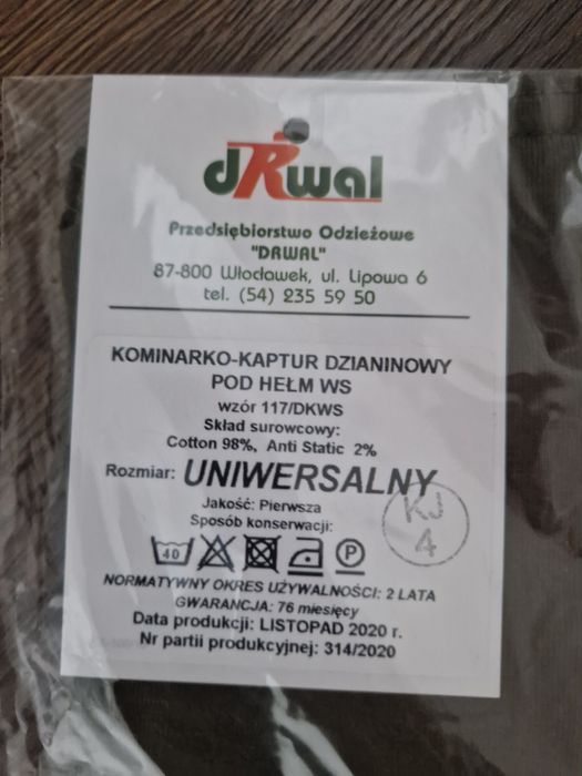 Bluza kurtka kombinezon ćwiczebny 117/DKWS rozm.M