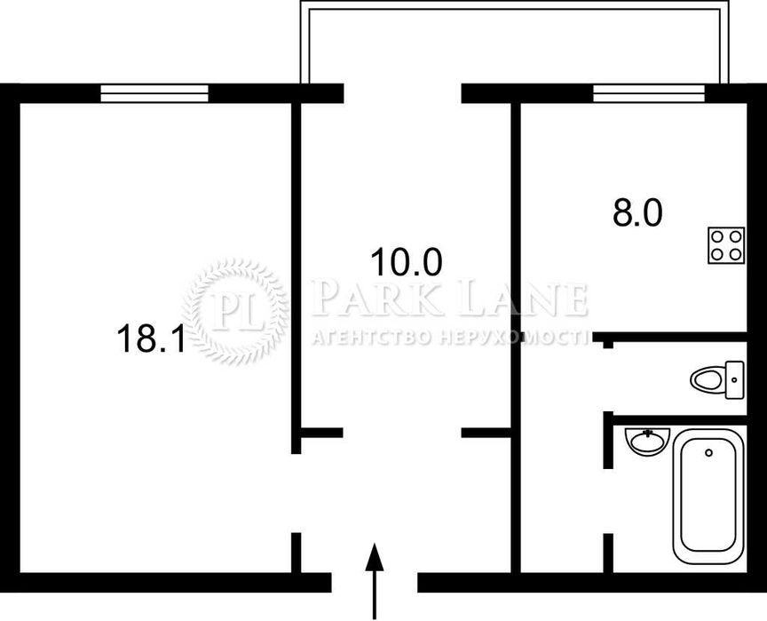 Продаж 2к сталінка з ліфтом вул Грушевського 34/1 Липки Центр