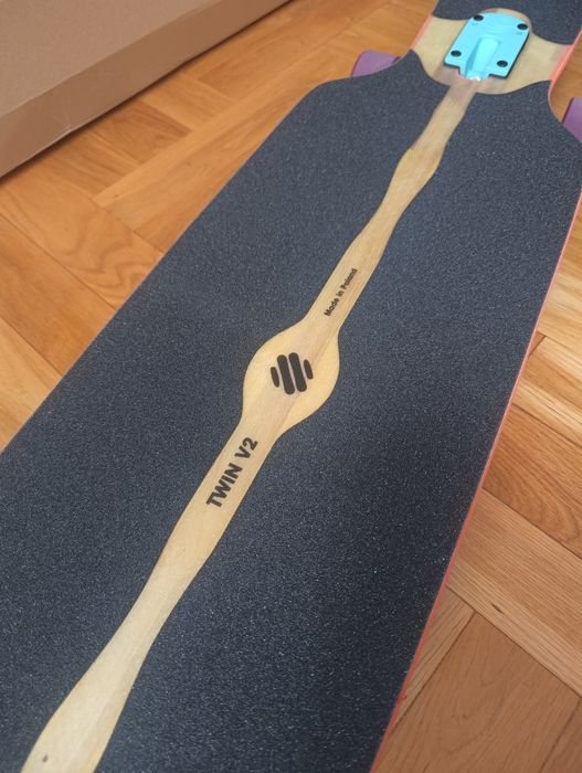 Nowa deskorolka Longboard Switch Twin V2 ocelot