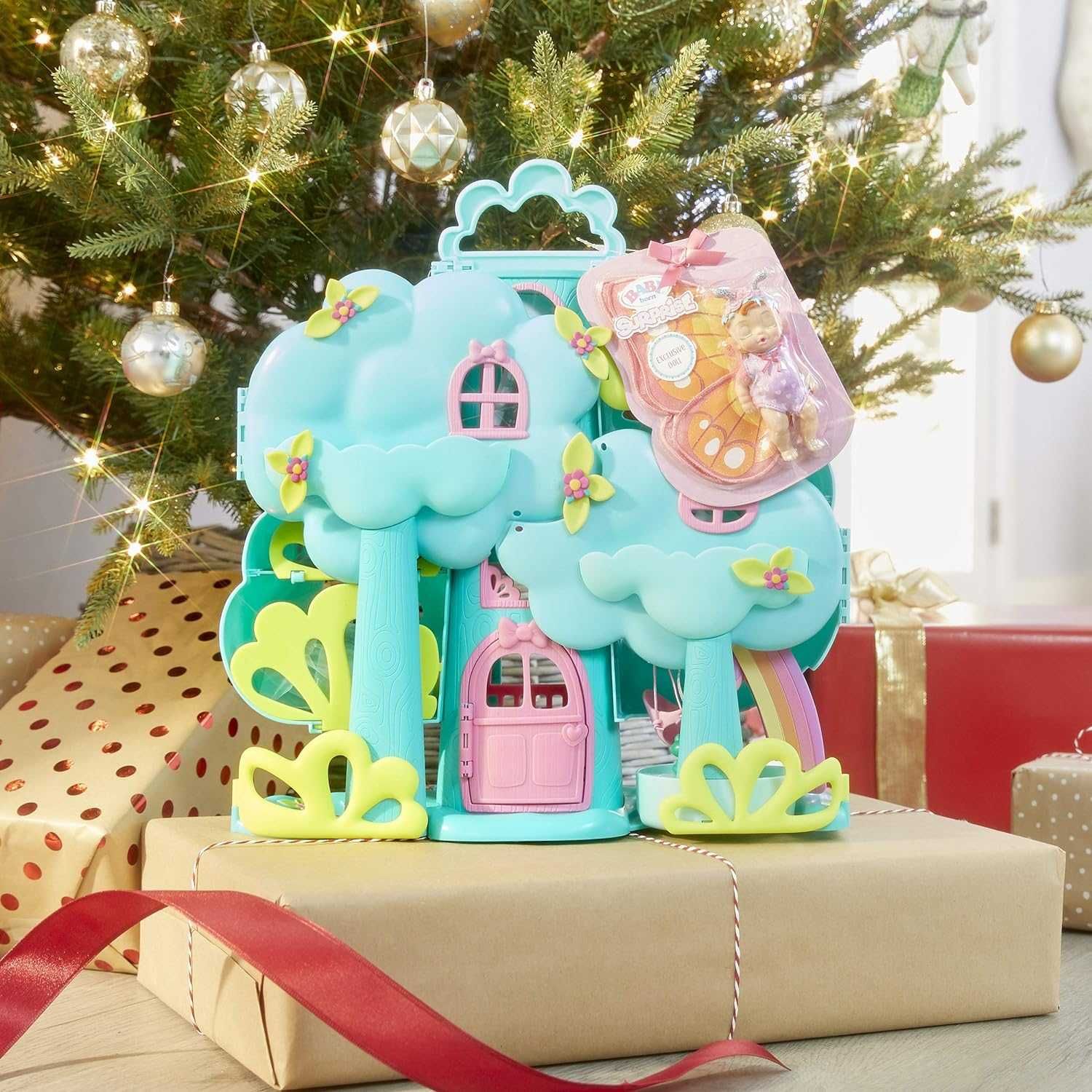 Беби Борн Домик на дереве и пупс Baby Born Surprise Treehouse