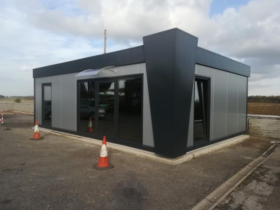 Pawilon Kontener handlowy Kiosk/Komis/Sklep/Kwiaciarnia/Biuro