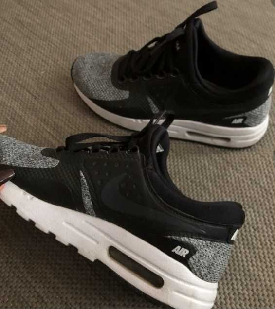 Buty Nike Airmax szaro czarne damskie buty sportowe 38,5