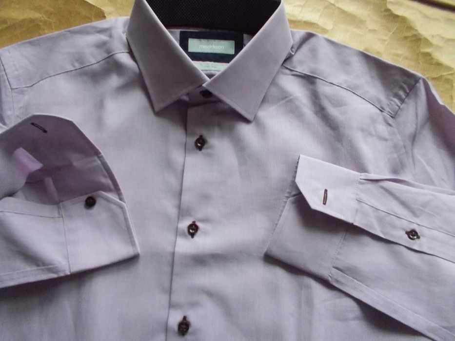 M- MADDISON Premium, Nowa z Metką  Koszula Męska M/40 cm/ Szwajcaria