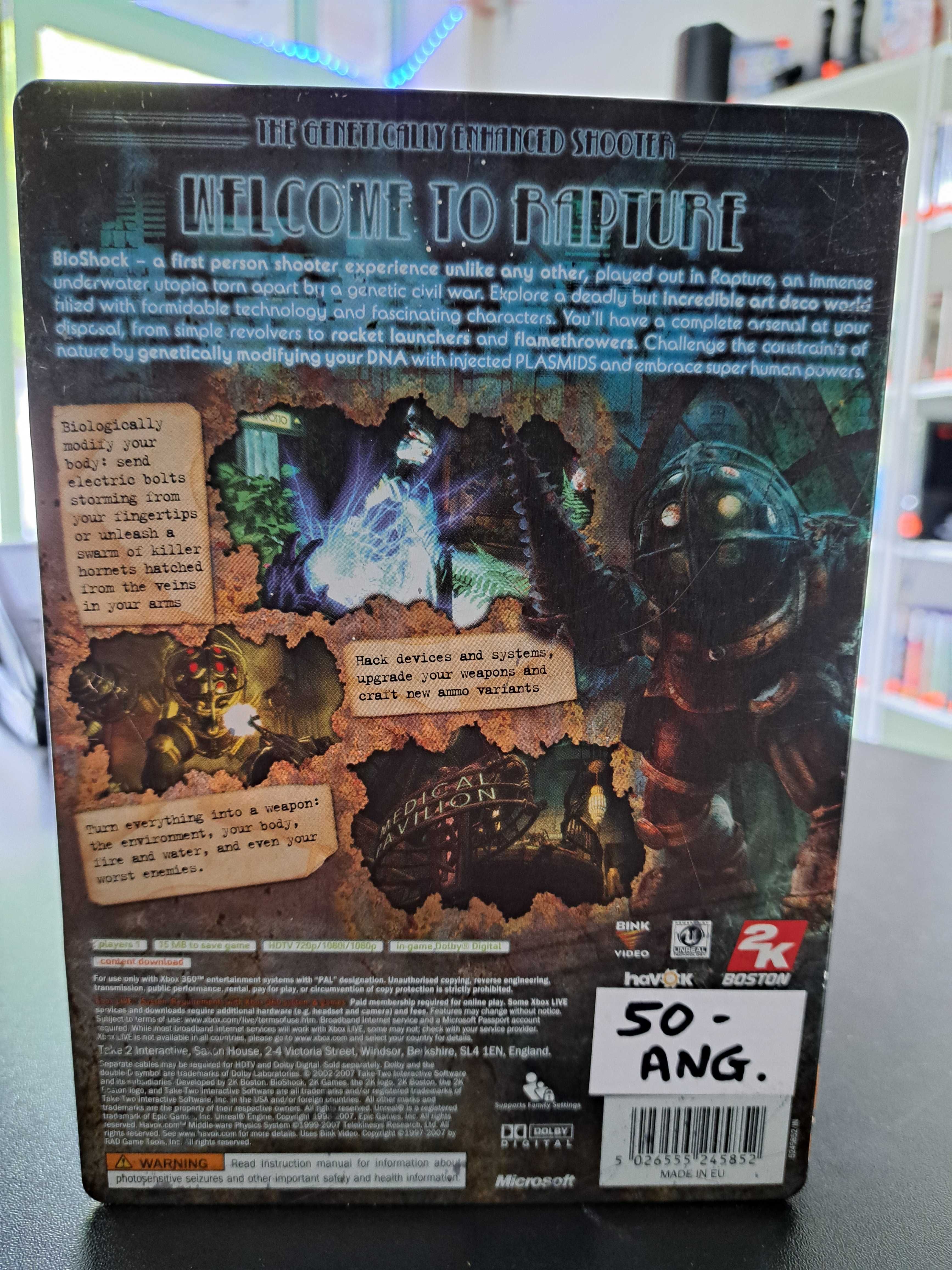 BioShock X360 Steelbook Wysyłka Wymiana Sklep Mokotów