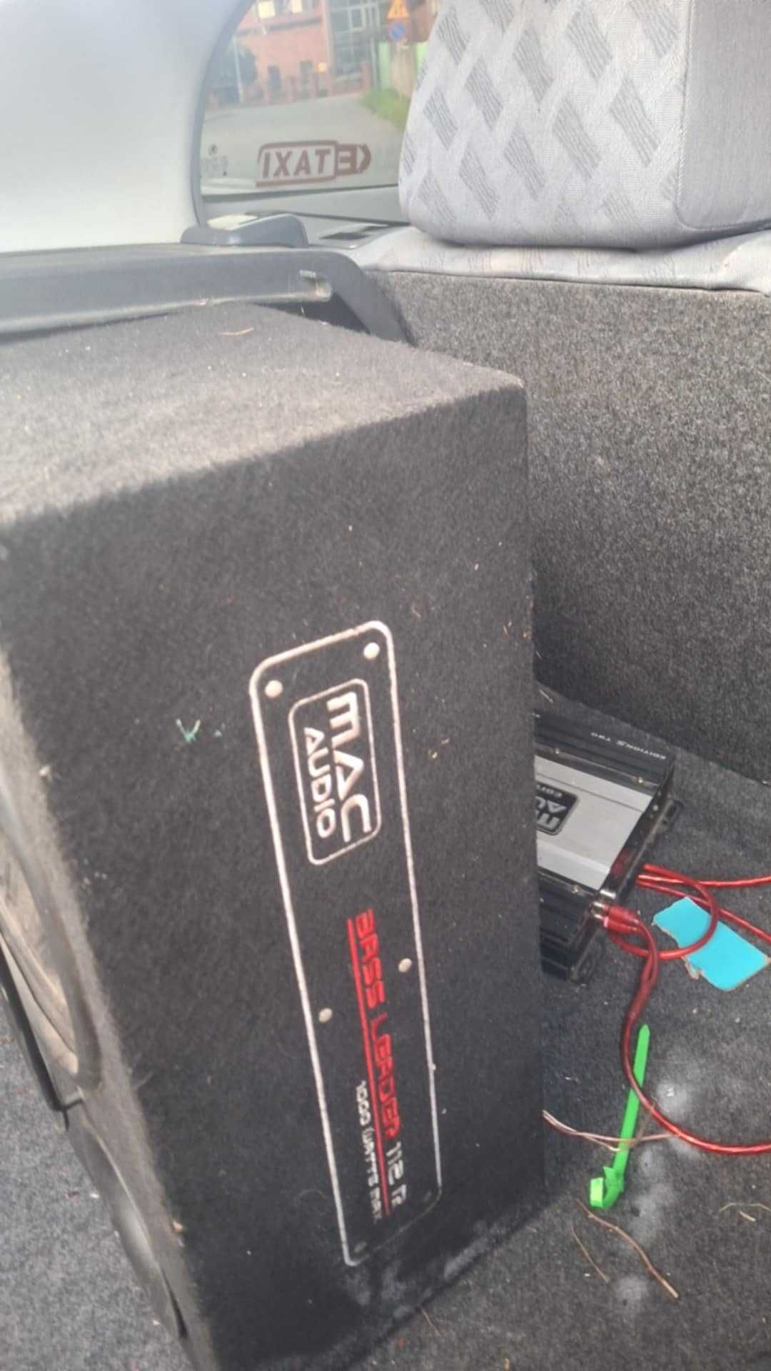 Subwoofer Mac Audio | 1000 W | Wzmacniacz | Bardzo dobry stan