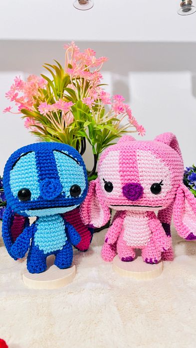 Amigurumi stitch e angel