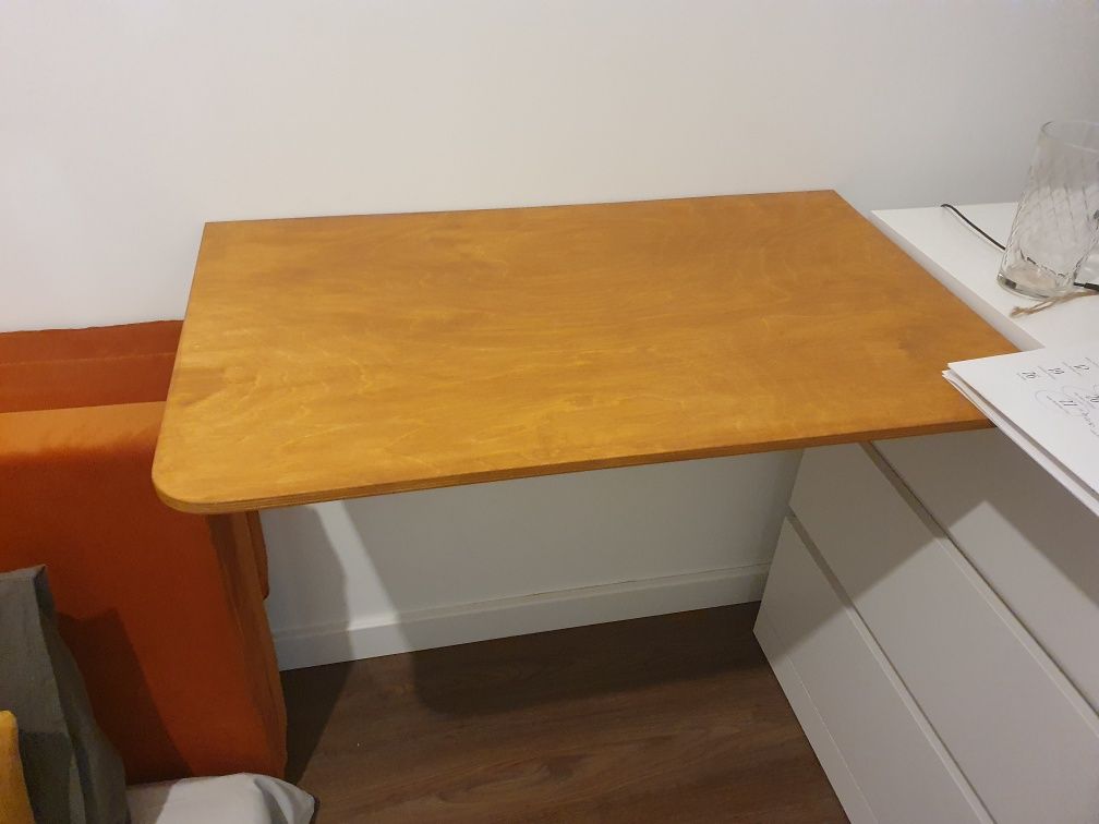 Stół stolik biurko składane brzoza loft minimalistyczne