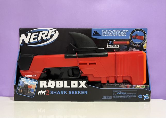 Бластер Nerf Roblox MM2 Shark Seeker