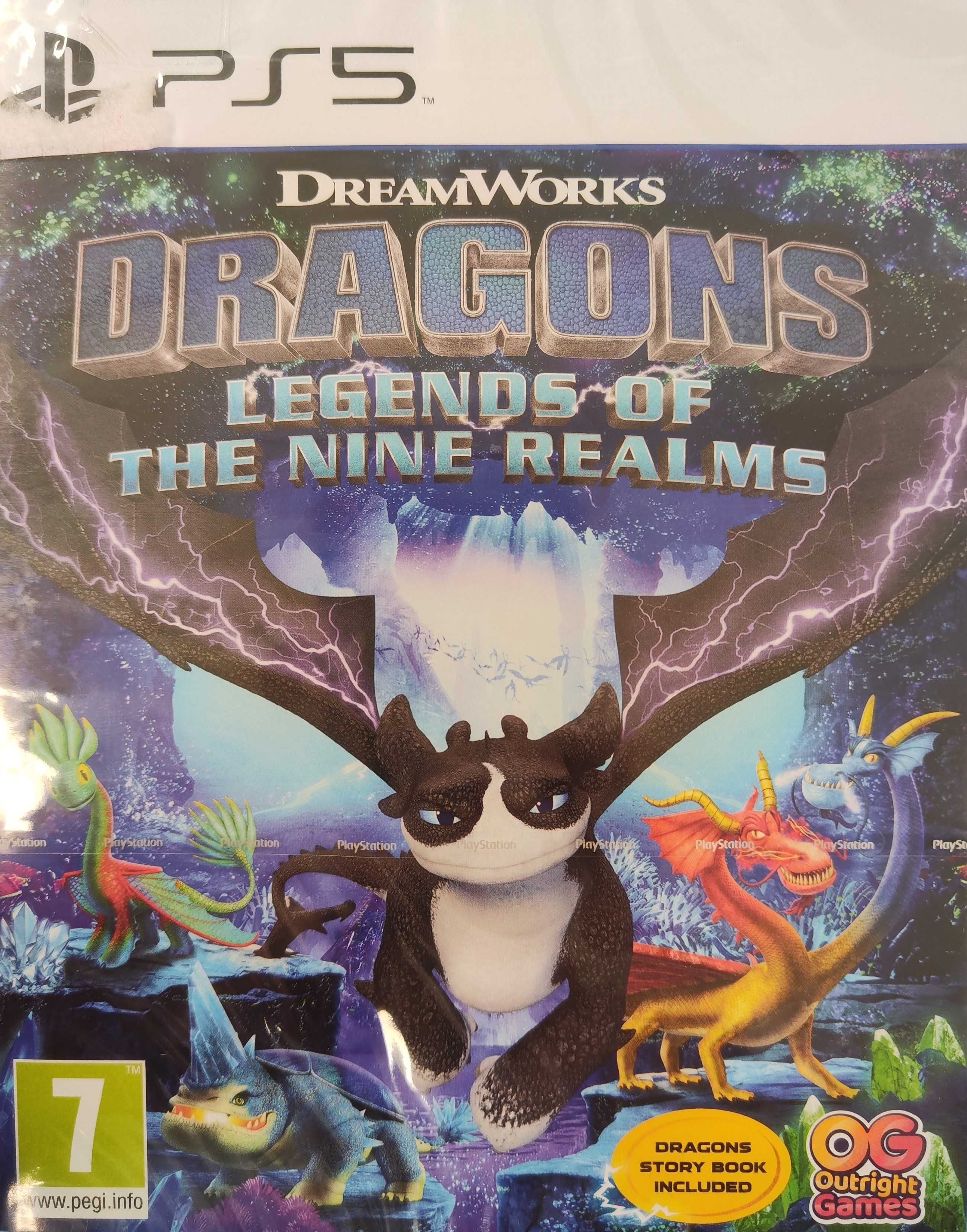 DRAGON LEGENDS Of The Nine REALMS PS5 Używana Kraków