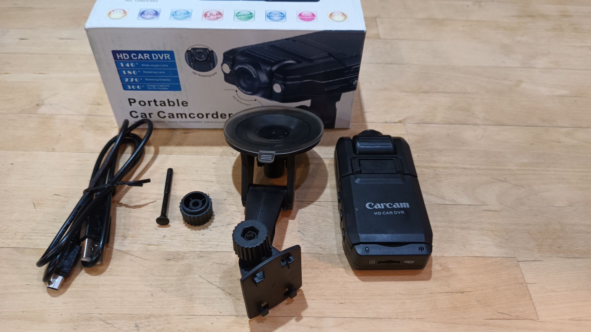 Kamera samochodowa Portable Car Camcorder