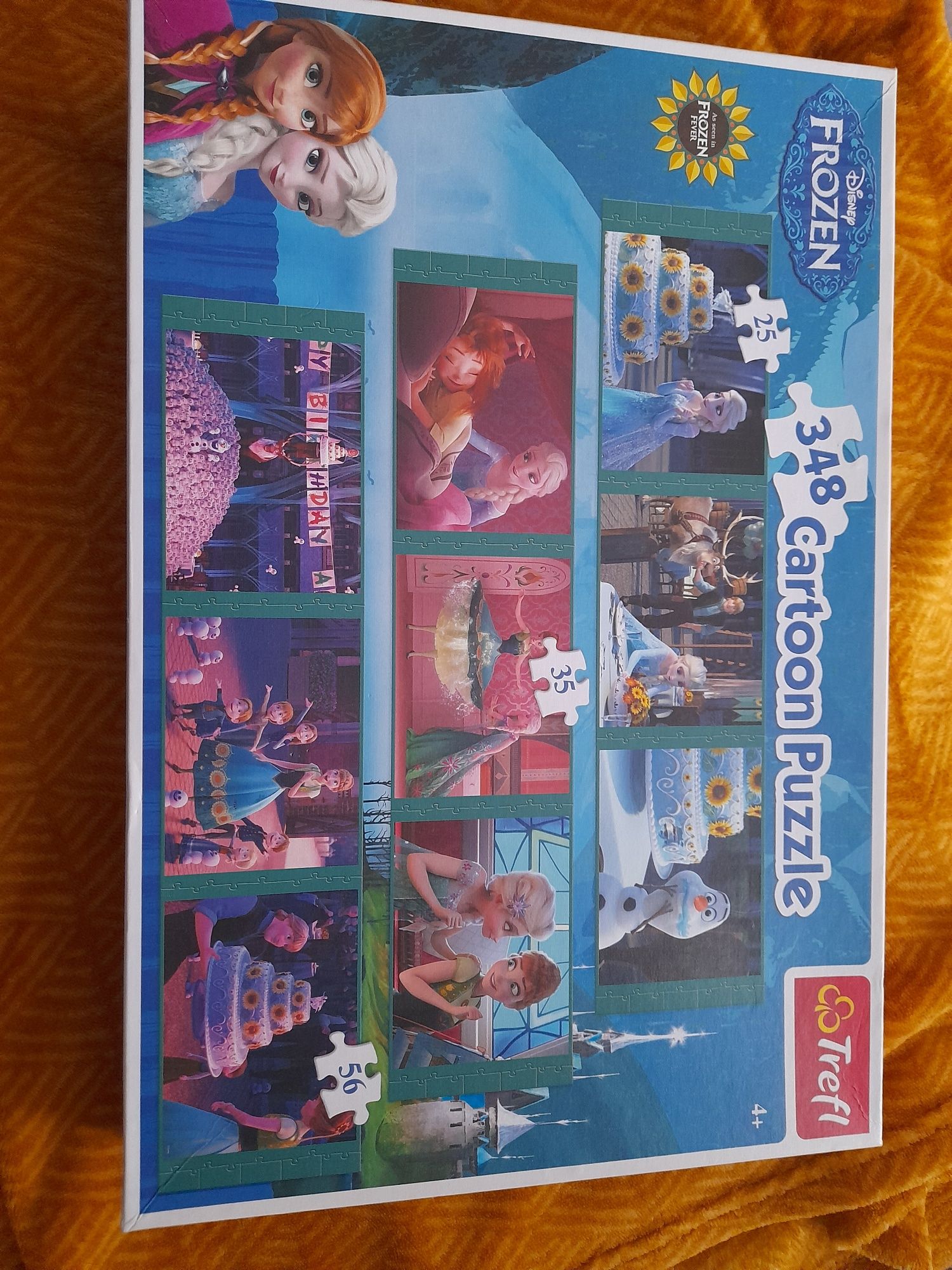 Puzzle Frozen 348 elementów