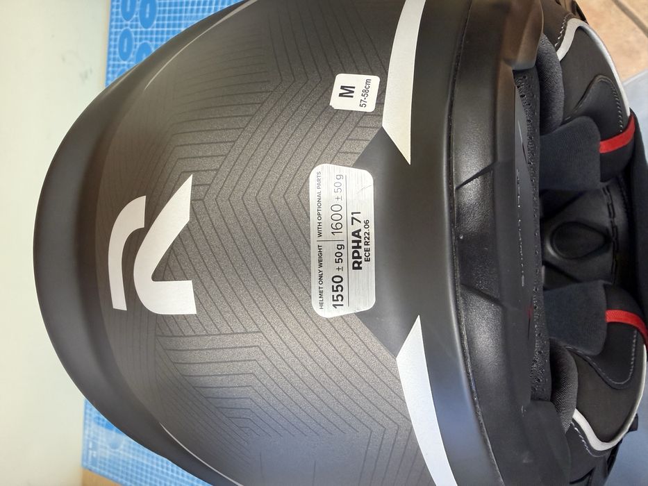 HJC RPHA 71 szaro-czarny mat Rozmiar M – Jak Nowy