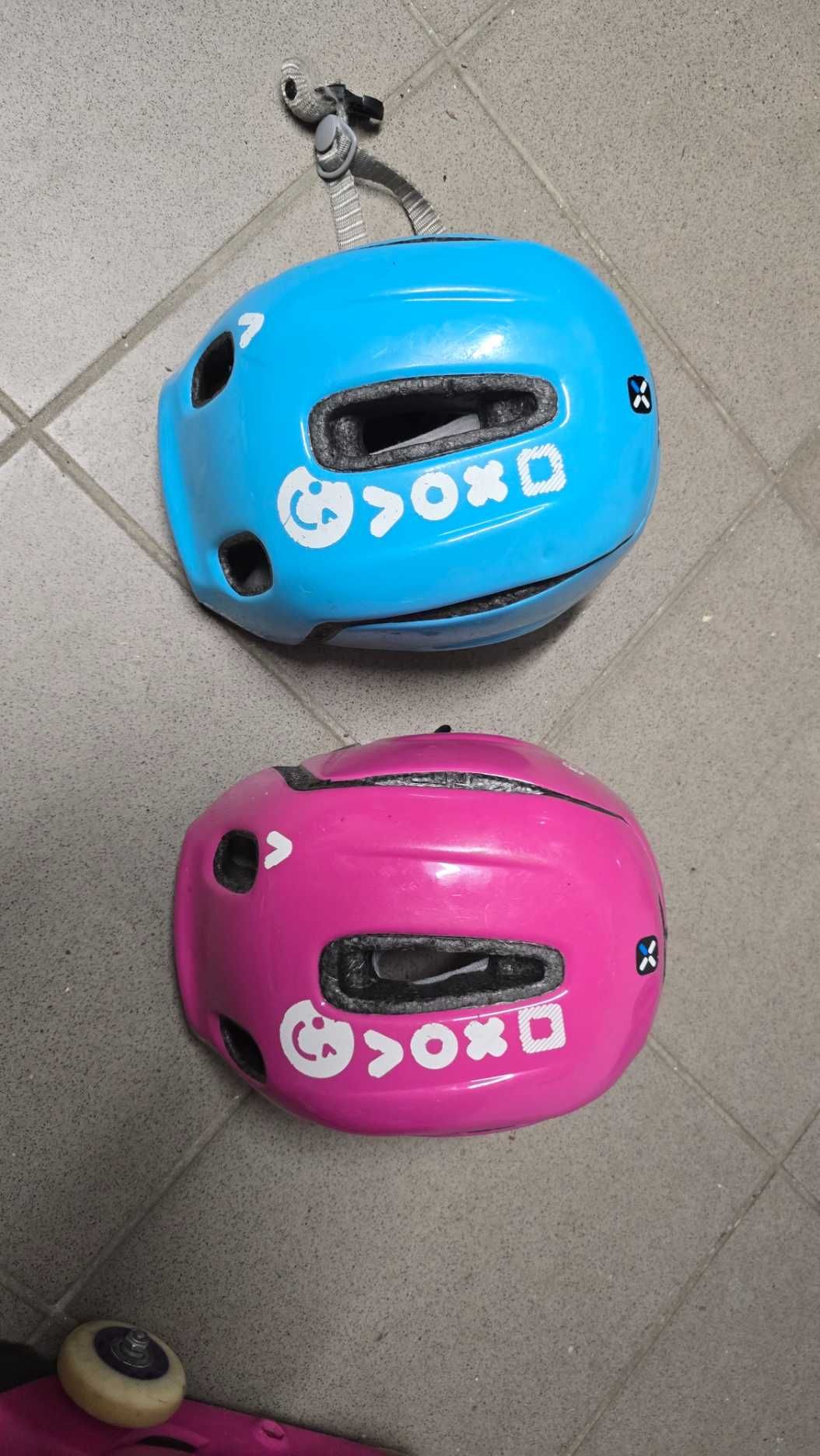 Wrotki decathlon czarne rozmiar 30 + kask
