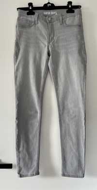 spodnie jeansy rurki H&M r.152 stan idealny