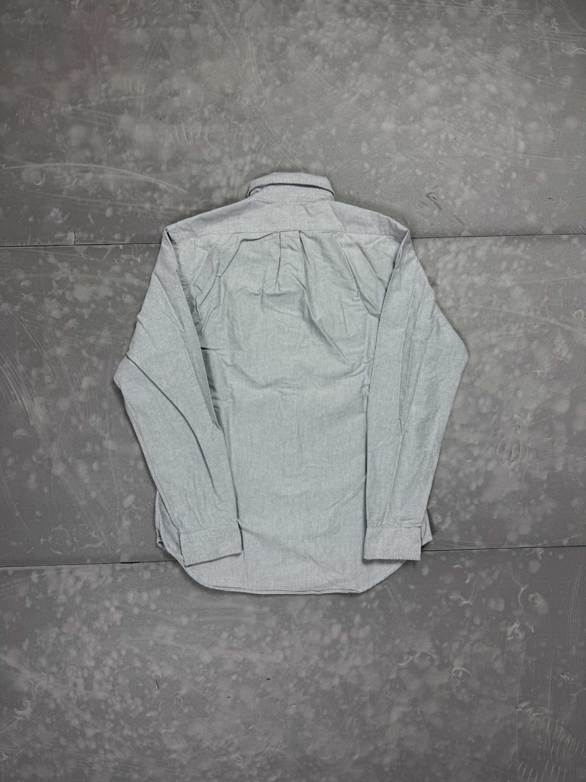 Ralph Lauren szara elegancka koszula z haftem (M/L) streetwear y2k 90s
