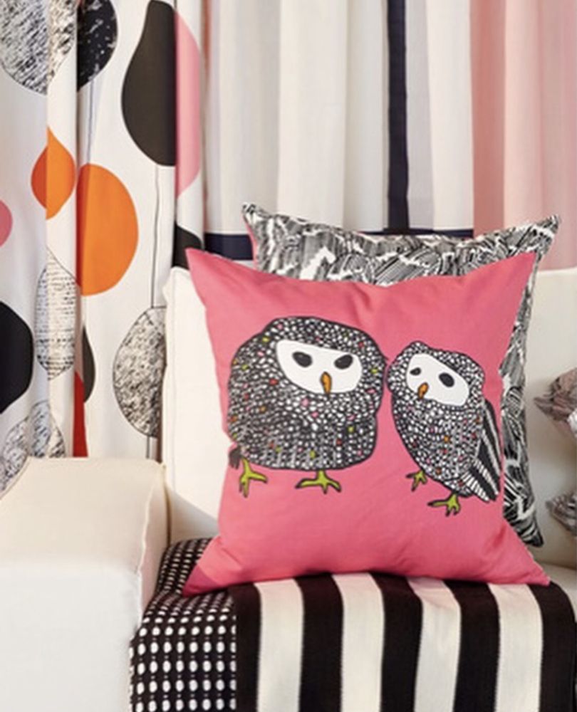 Декоративные наволочки ikea hm home совы лимоны геометрия
