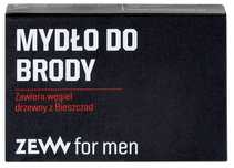 ZEW męskie mydło do brody z węglem drzewnym 85ml