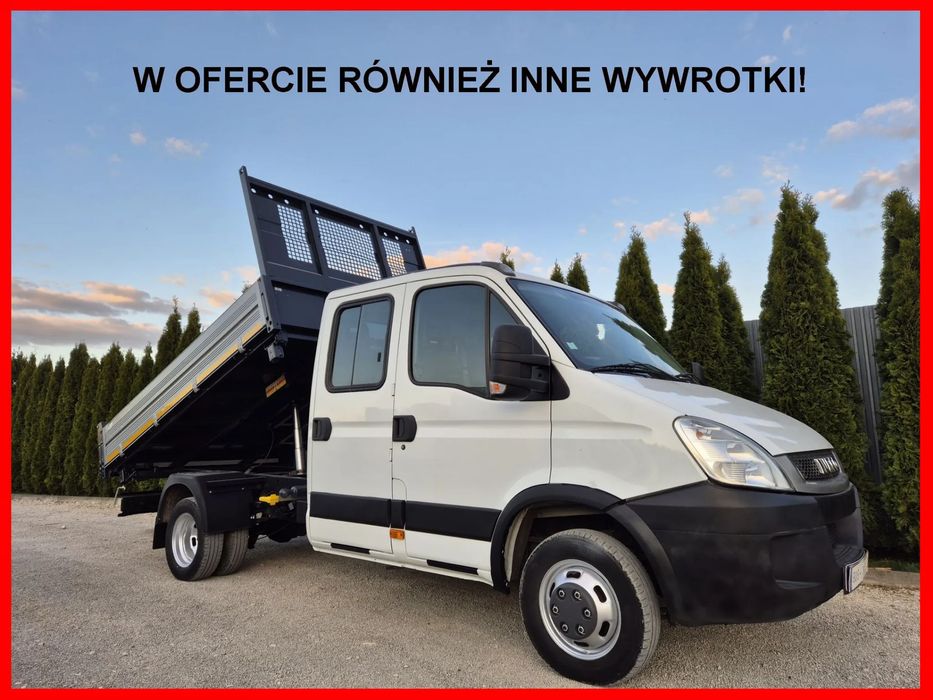 Iveco 50c15 3.0 150KM Brygadówka  Doka wywrotka, Kiper 3-str Scatollini, 160tys, Sprowadzony, TOP!