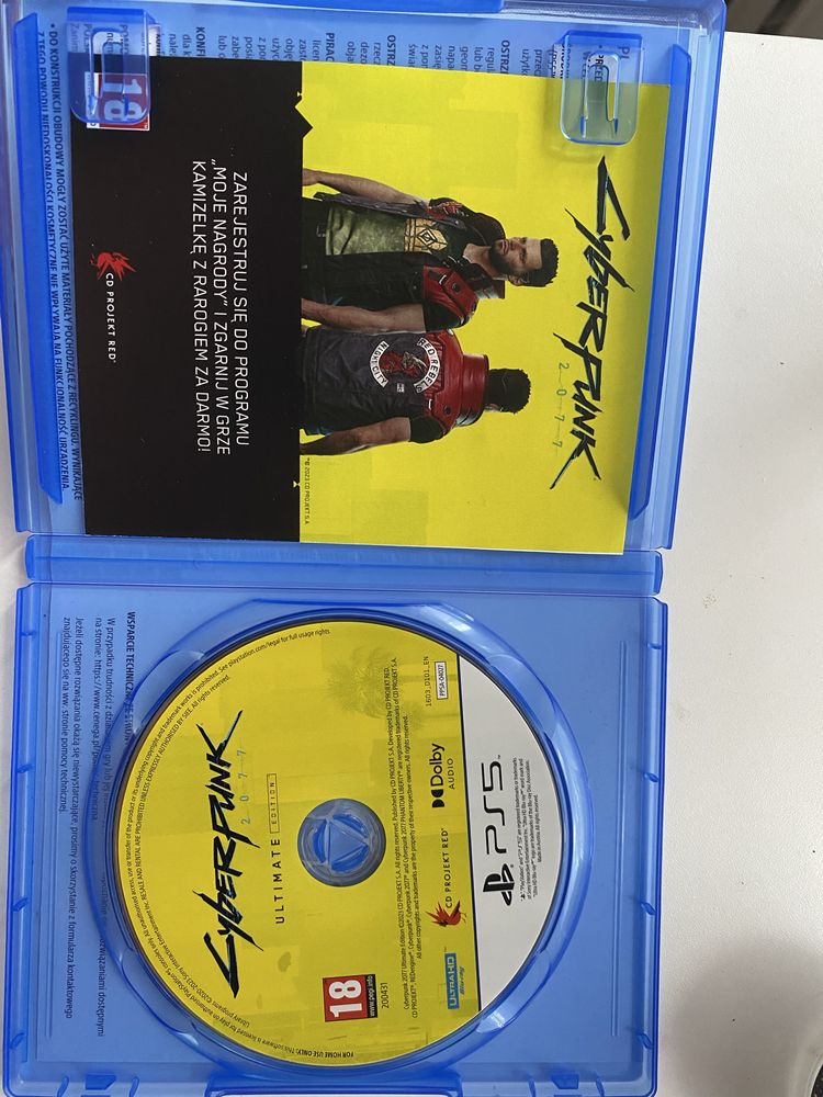 Cyberpunk 2077 ps5 стан як новий (без длс)