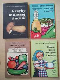 Książki kulinarne - Przetwory, potrawy, grzyby
