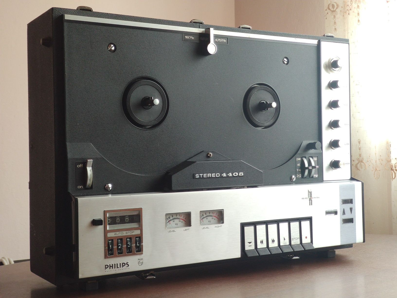 Бабінний магнітофон Philips 4408  (rokkovintage)