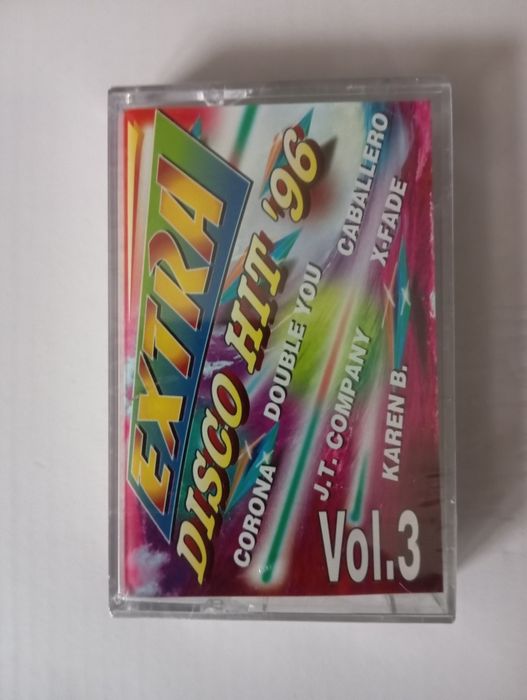 Extra disco hit 96' vol. 3 kaseta