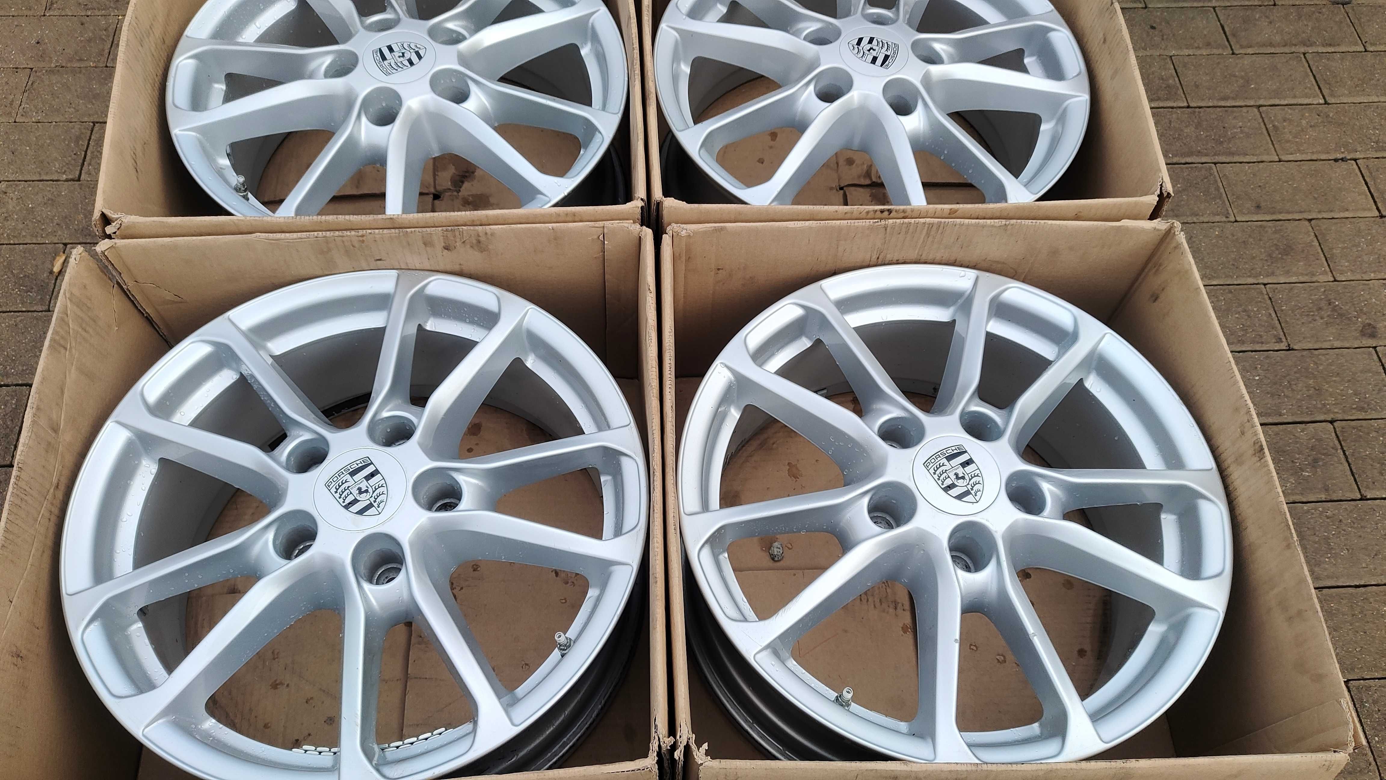 Oryginalne Felgi Aluminiowe BBS PORSCHE CAYENNE 18 5x130 8J ET53