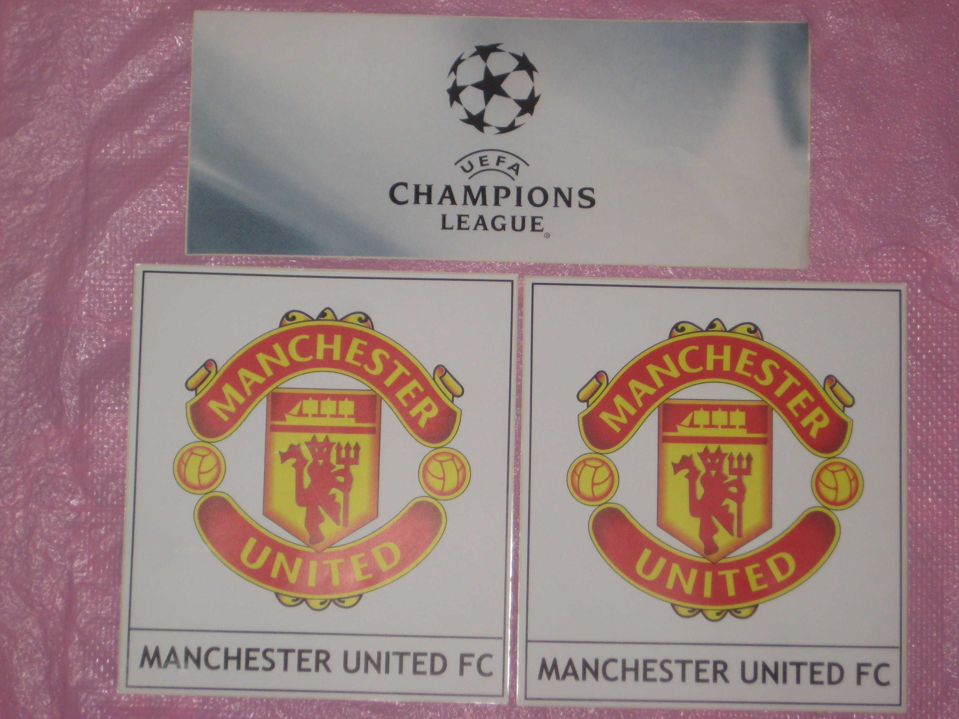 Наклейки: Динамо Киів Lazio Celtic Manchester United (19х21см) Футбол