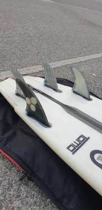 Prancha de surf Firewire Cymatic Slater designs 5'7 31 litros + fins