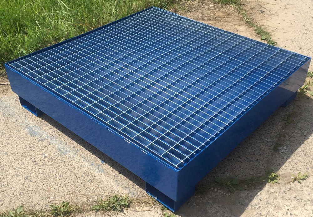 Wanna wychwytowa PMB z kratownicą na cztery beczki 200 L