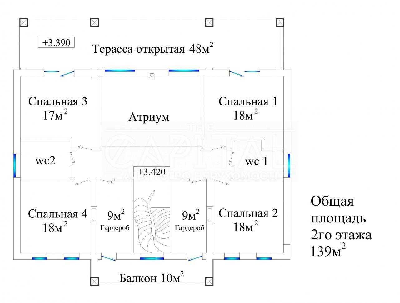 Продаж 2-поверхового будинку, 570 м2, с. Лебедівка, Вишгородський р-н