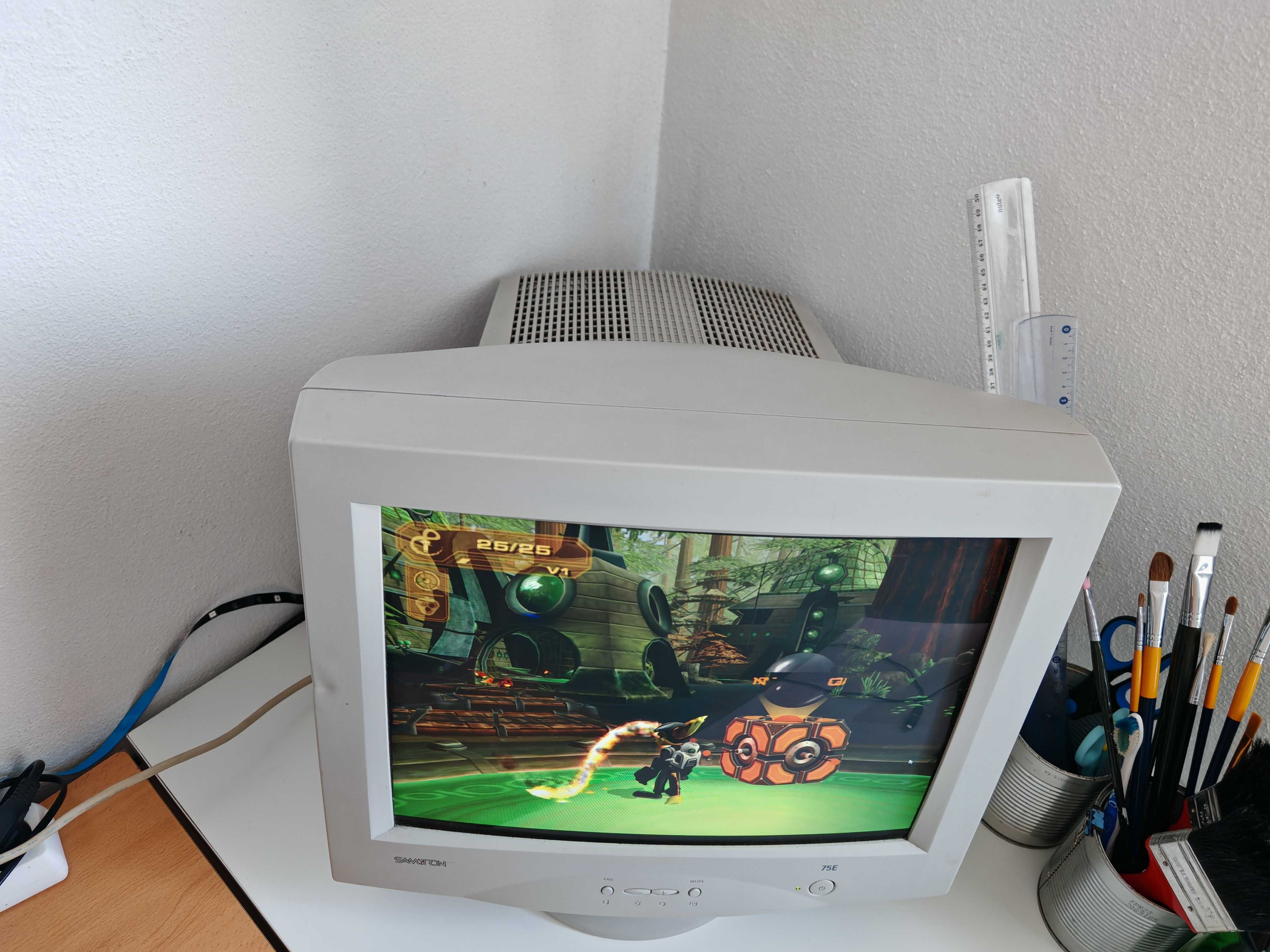 Monitor CRT - perfeito para retro games