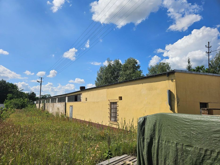 Hala 1000m2 z placem 7000m2 przy trasie Łask - Zduńska Wola