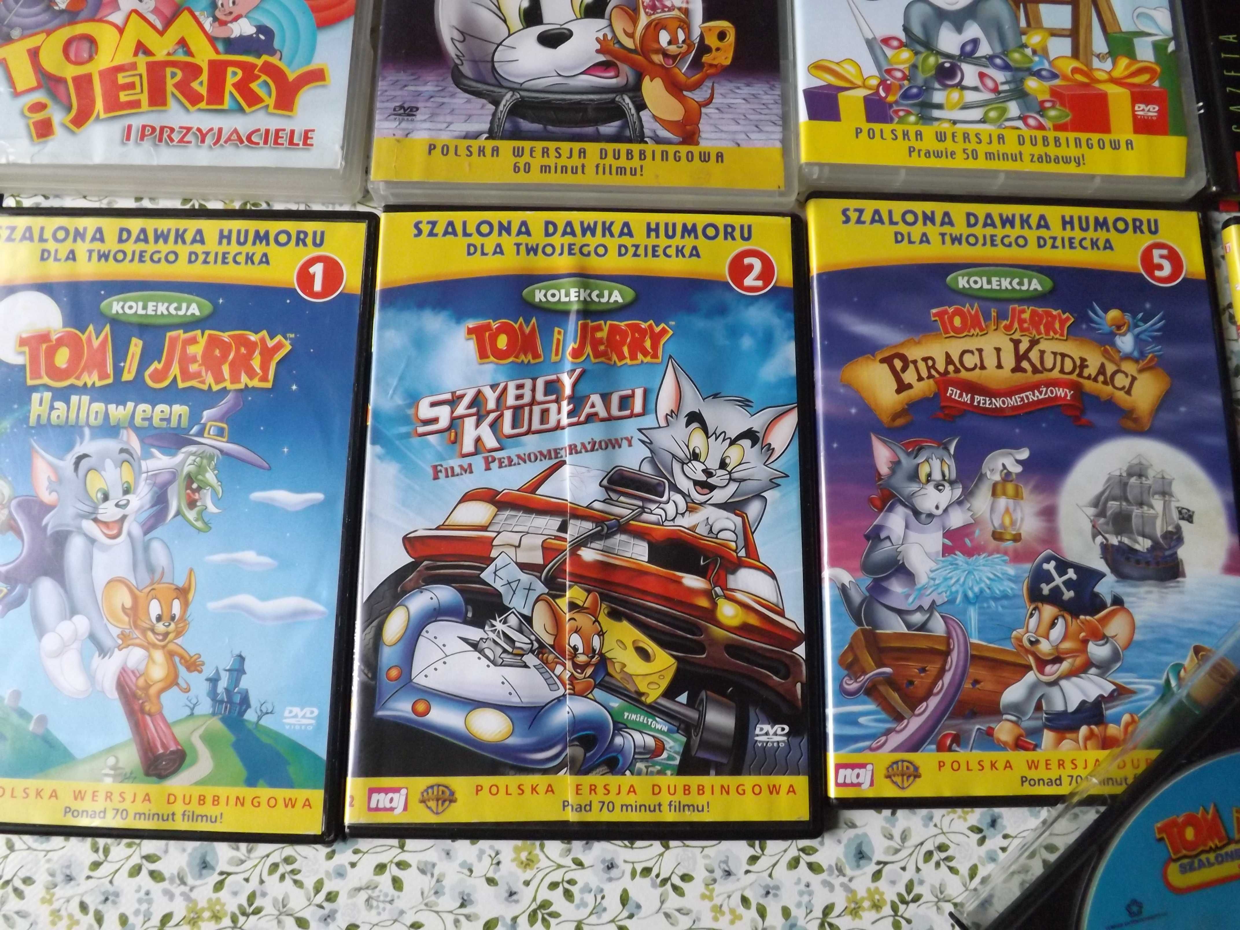Tom i Jerry zestaw 13 bajek