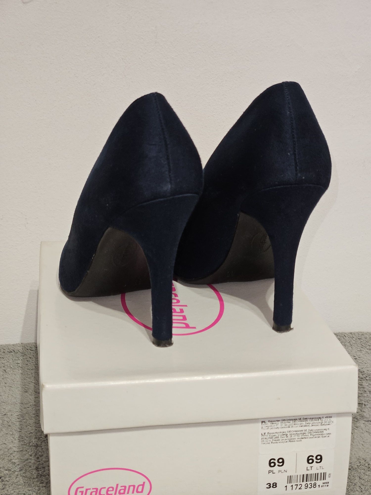 Buty na obcasie Graceland