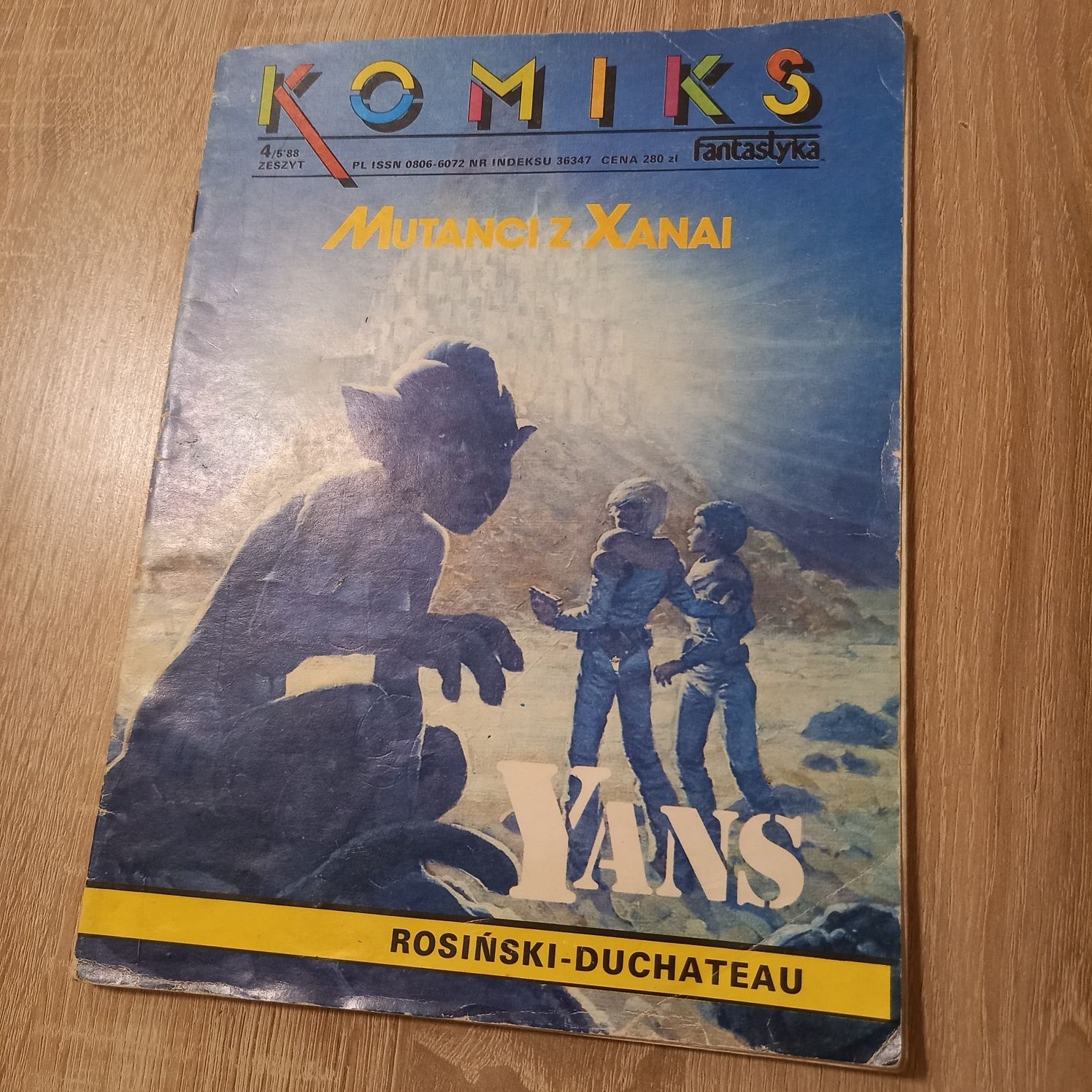 Komiks Mutanci z Xanai / Rosiński-Duchateau