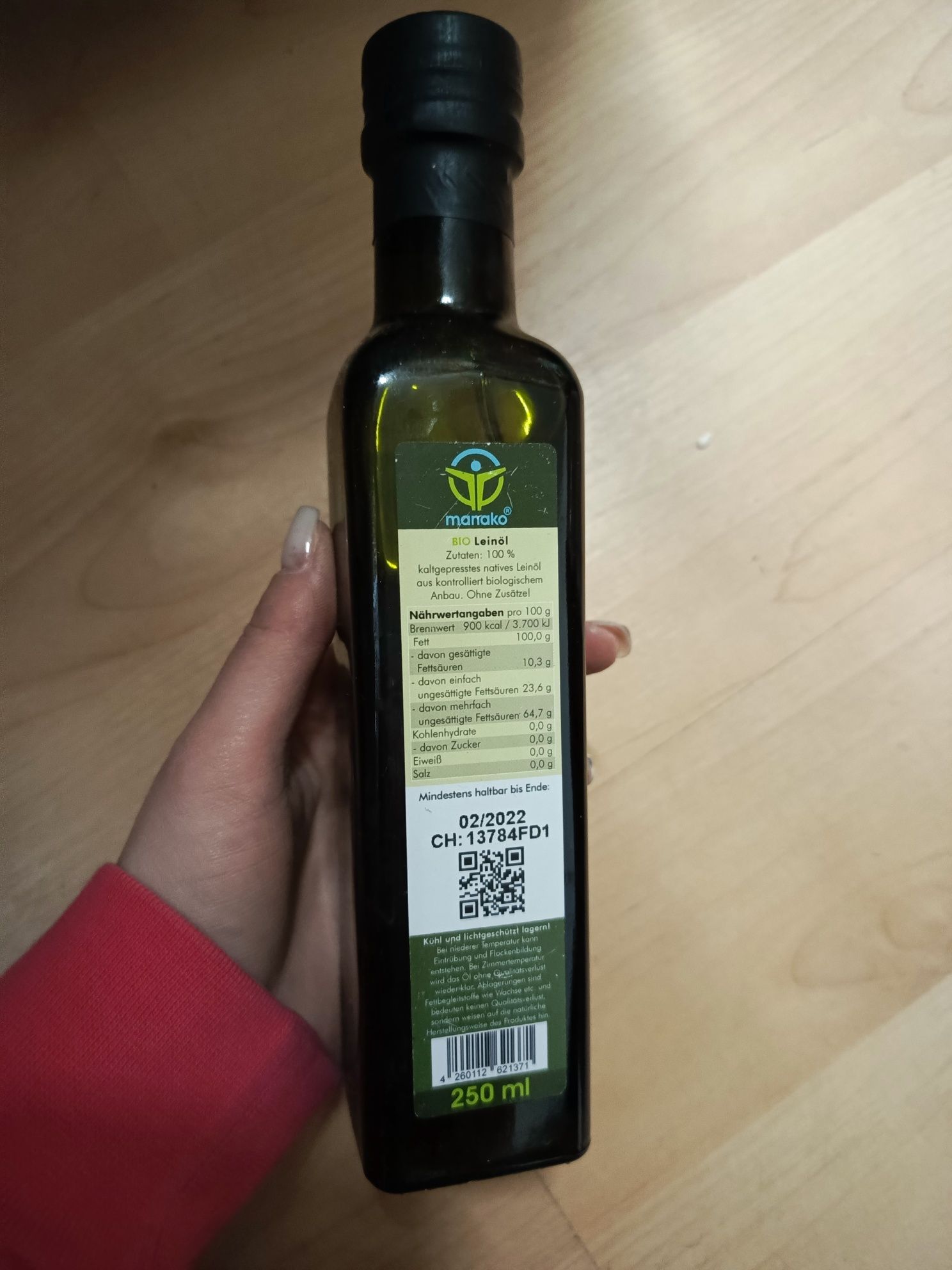 Olej lniany 250 ml