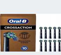 Wymienne końcówki Oral-B Pro CrossAction Czarne 10 sztuk