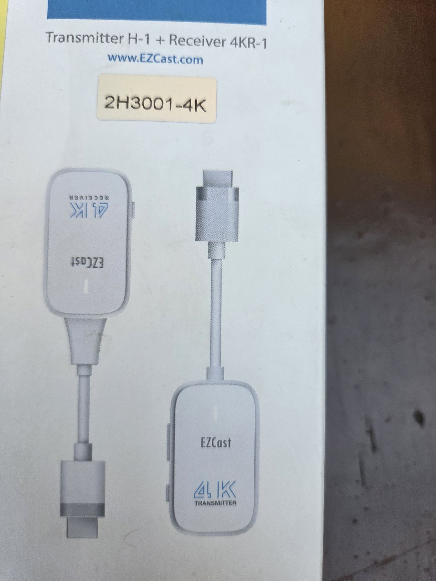 Bezprzewodowy nadajnik i odbiornik Hdmi 4k zasięg do 50 m