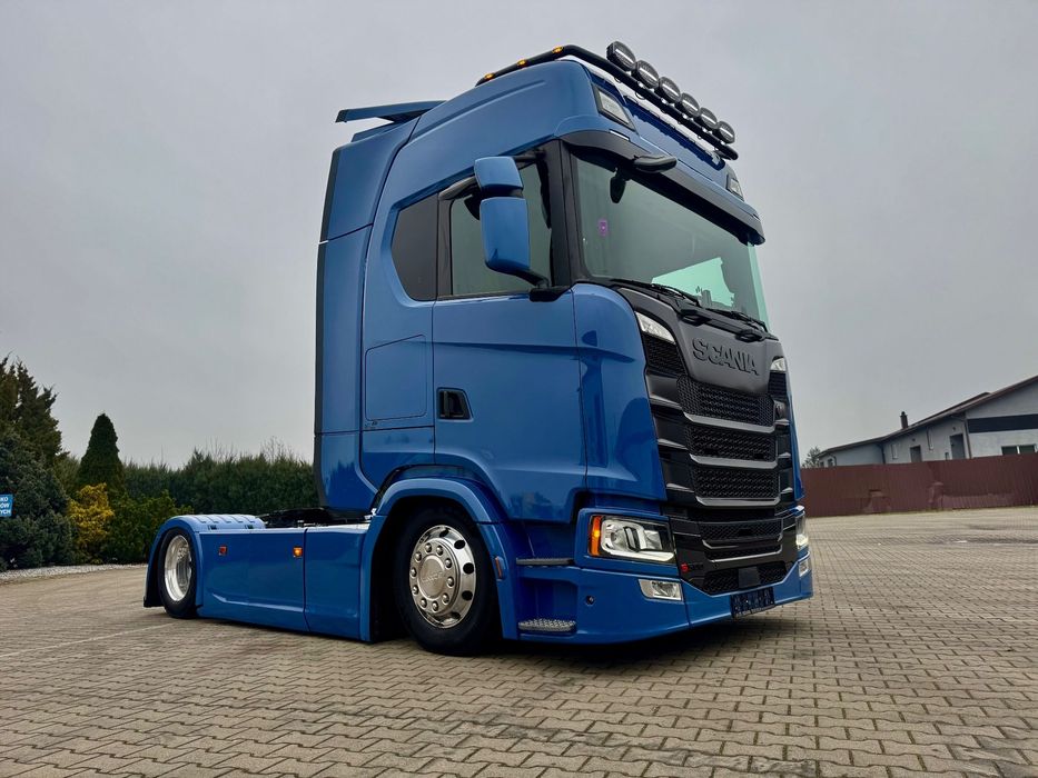 Scania S500 Low deck mega  low deck mega duże zbiorniki
