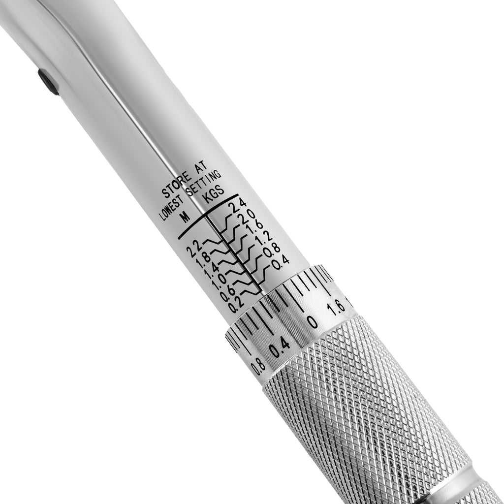 Klucz dynamometryczny Delphi 1/4” 2-24Nm CrMo + walizka