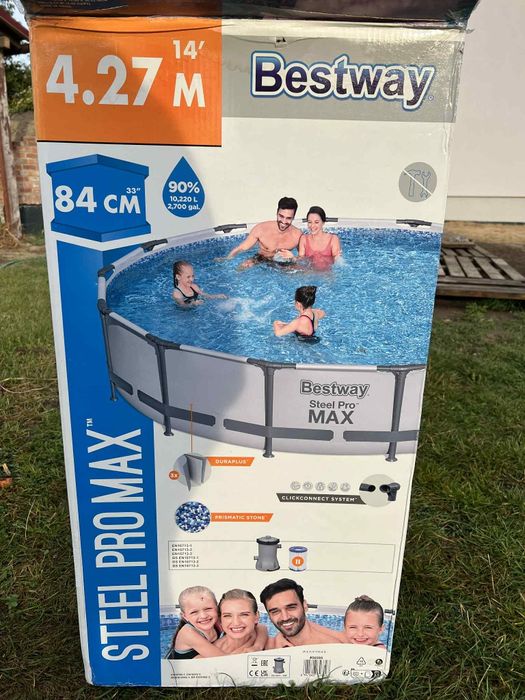 Duży basen ogrodowy - osłona gratis !