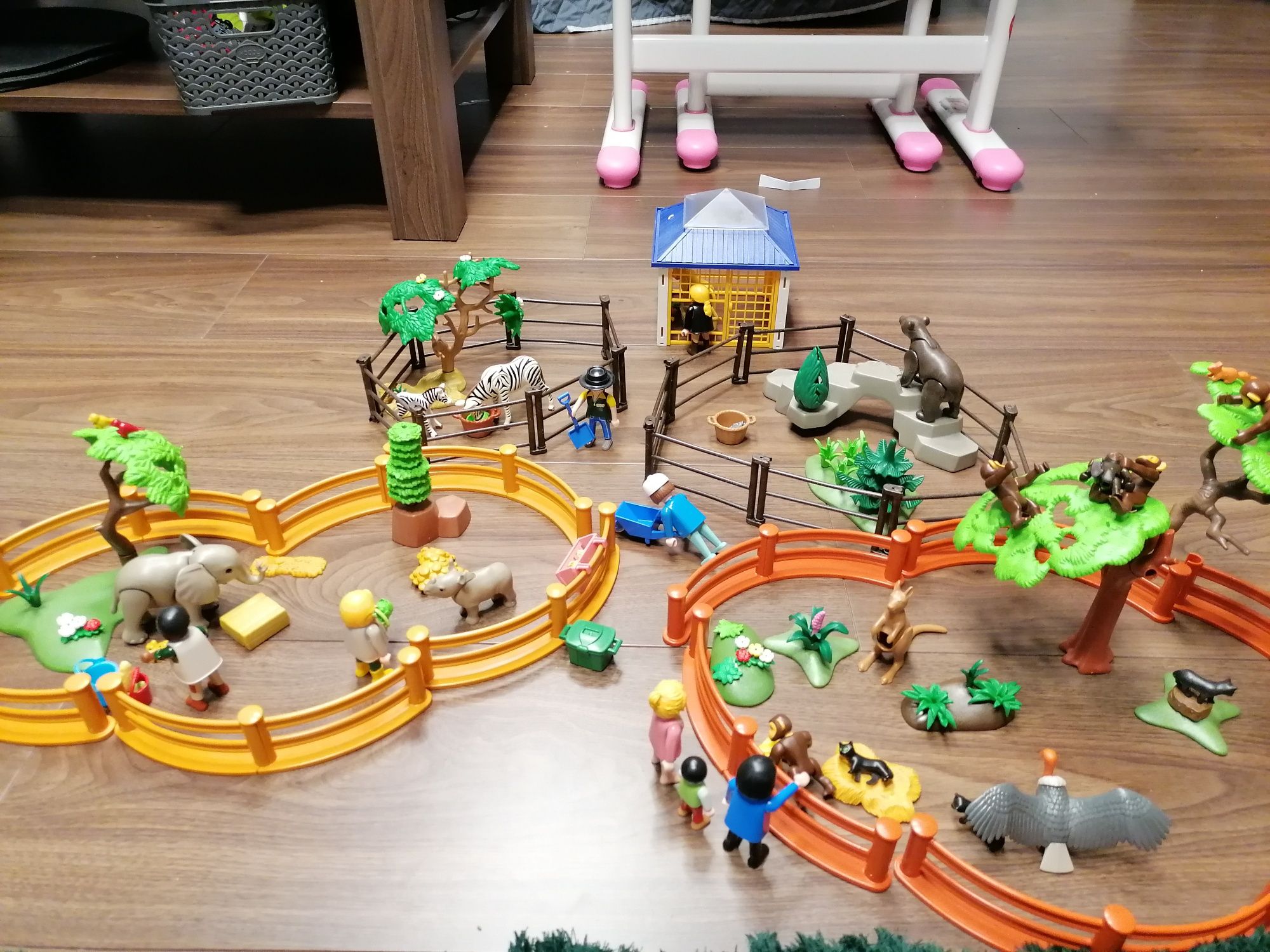 Mega zestaw playmobil zoo