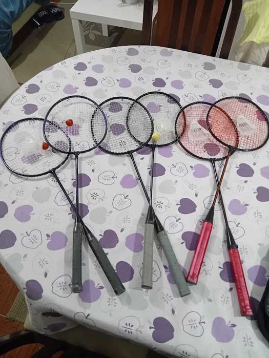 3 Conjuntos Raquetes de Badminton - Decathlon