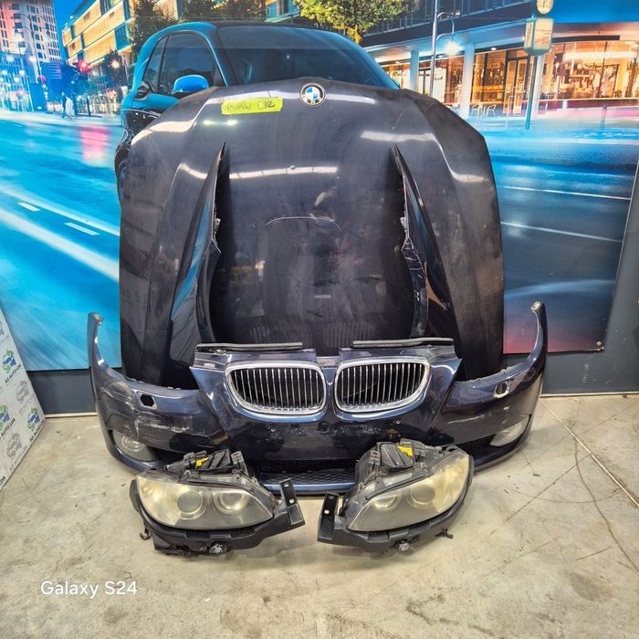 Frente completa BMW E92 com óticas xenon