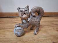 Статуетка Опішня котик 1999 рік кота