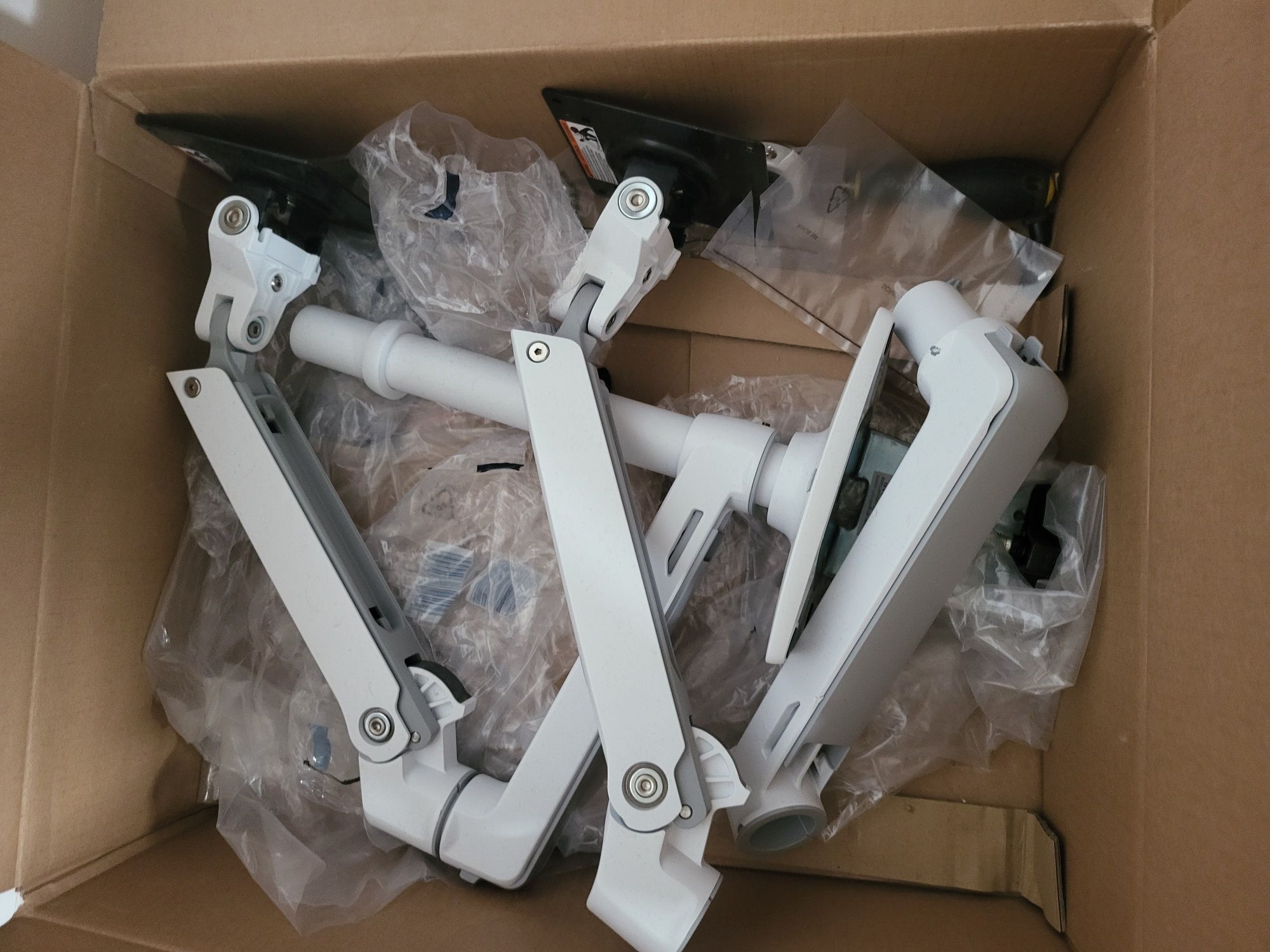Ergotron LX Dual Stacking Arm Nowy  Uchwyt do monitorów podwójny