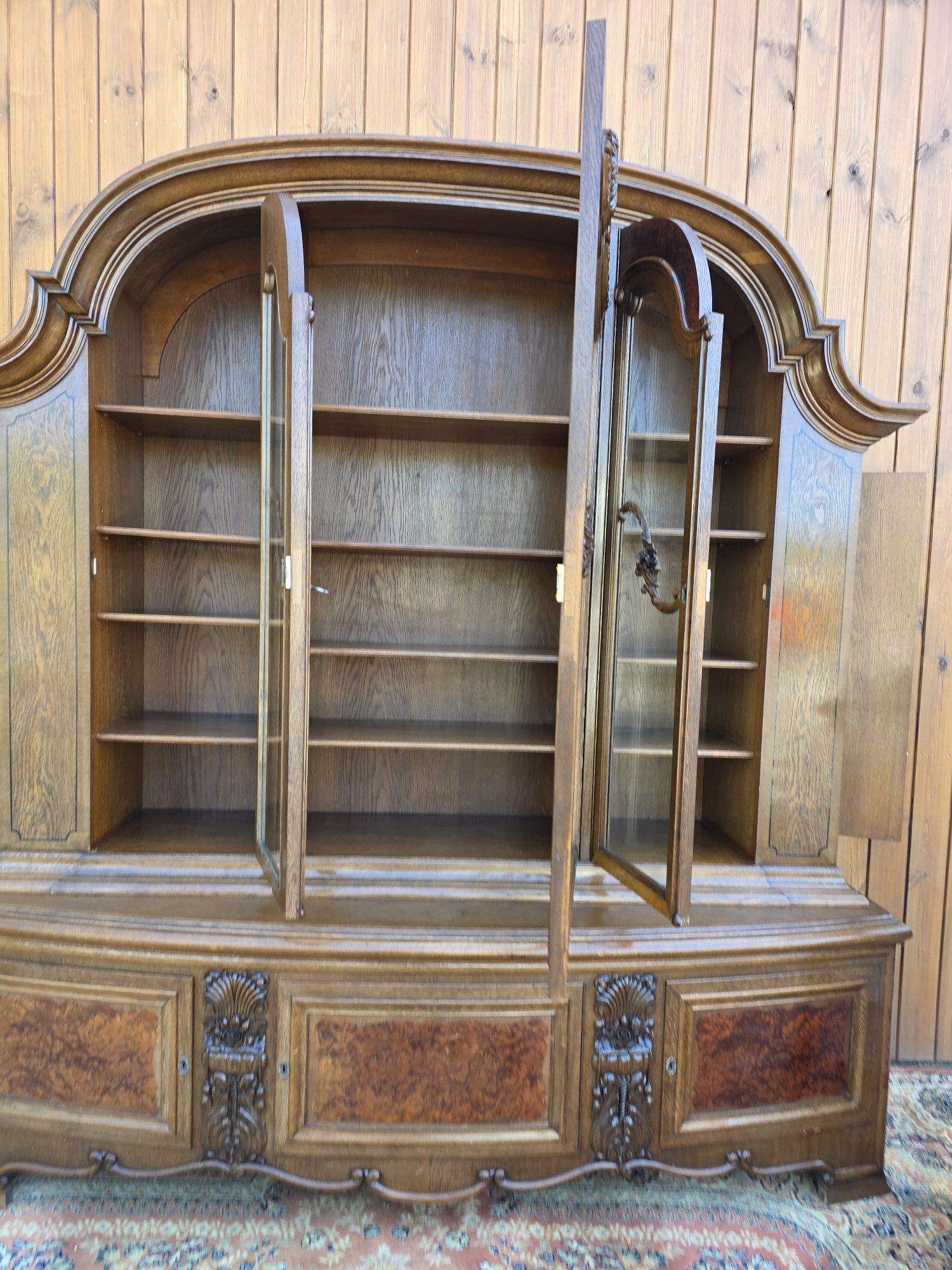 Rzeźbiona biblioteka biblioteczka  220 cm #1765 Stylowy Węgrów